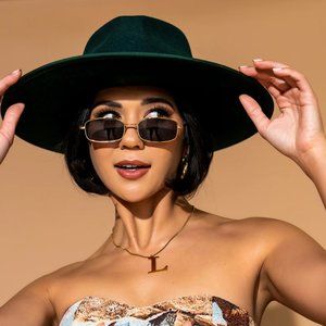 Billie Rancher Hat in Emerald